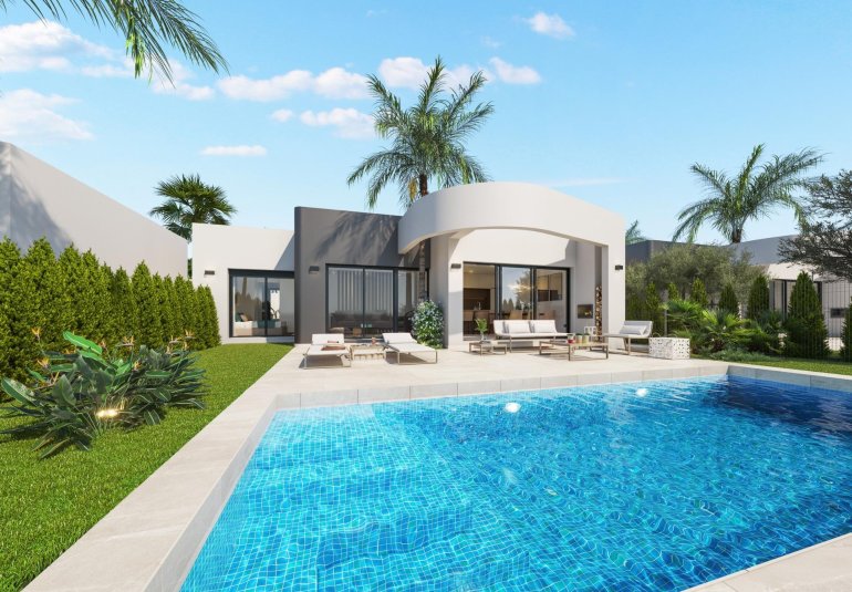 Obra nueva - Villa -
Los Alcázares - Serena Golf