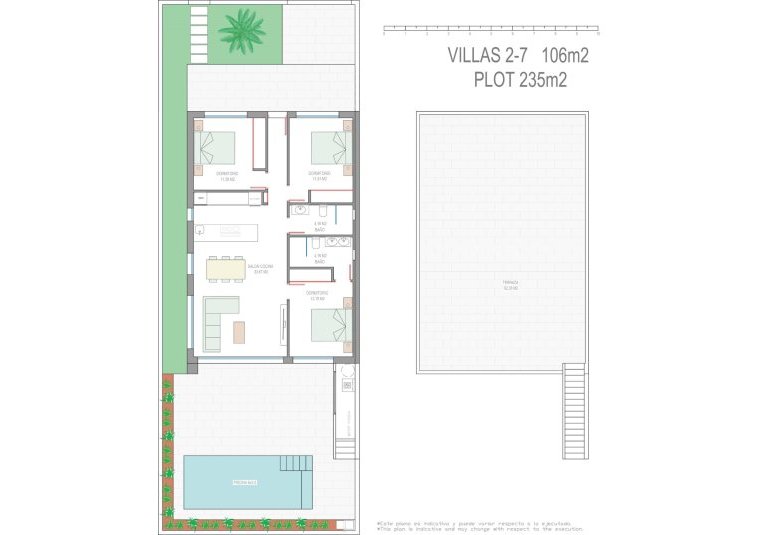 Obra nueva - Villa -
Los Alcázares - Serena Golf