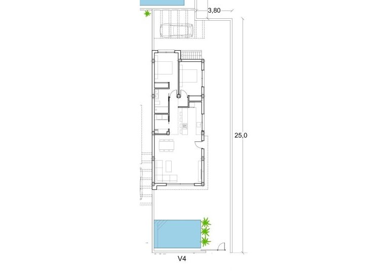 Obra nueva - Villa -
Los Alcázares - Serena Golf
