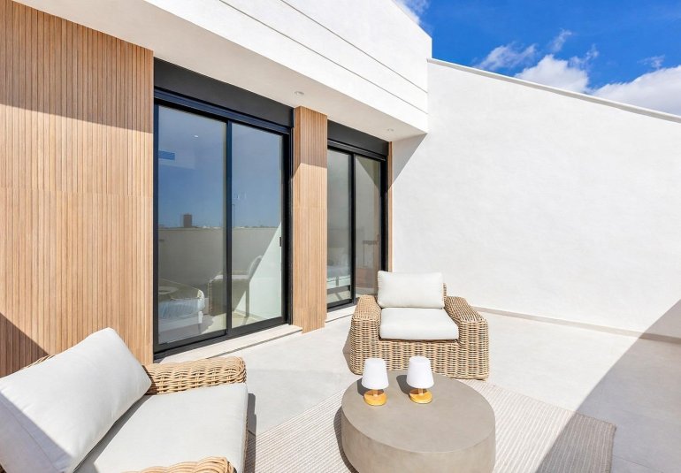 Obra nueva - Villa -
Los Alcázares - Serena Golf