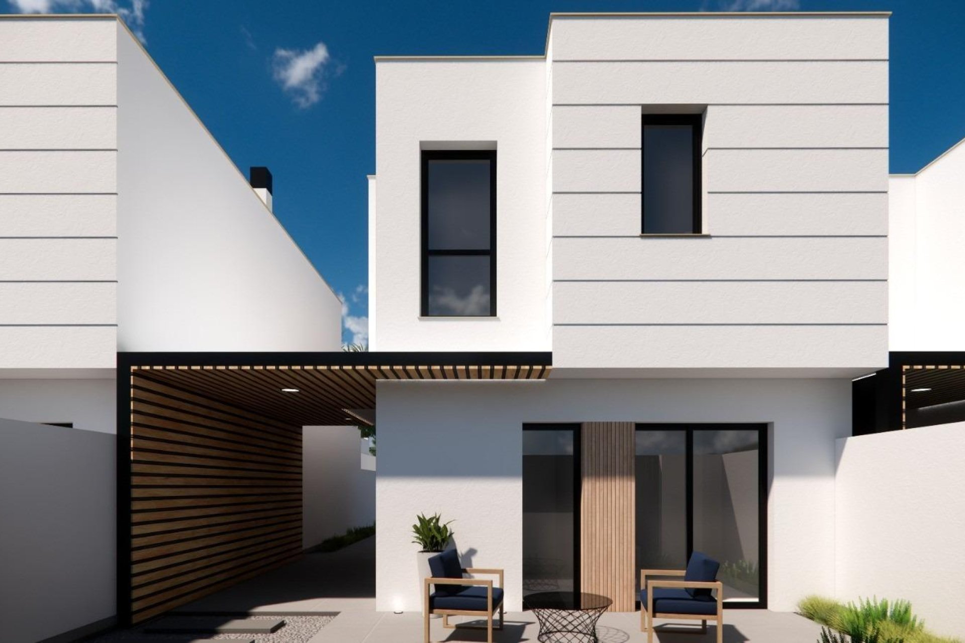 Obra nueva - Villa -
Los Alcázares - Serena Golf