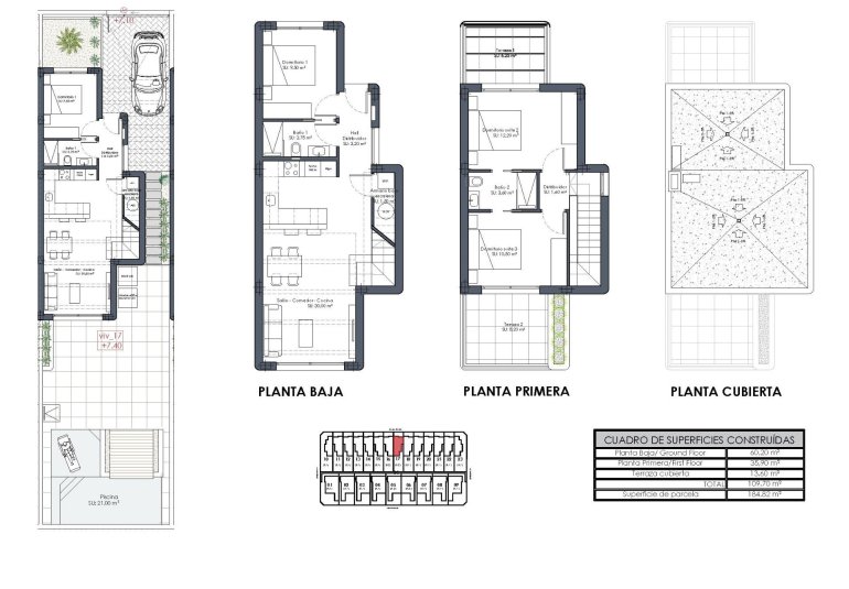 Obra nueva - Villa -
Los Alcázares - Serena Golf