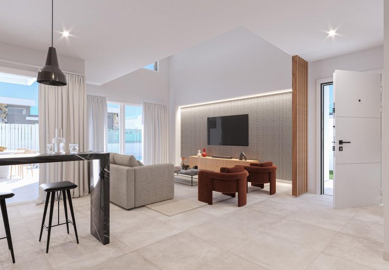 Obra nueva - Villa -
Los Alcázares - Serena Golf