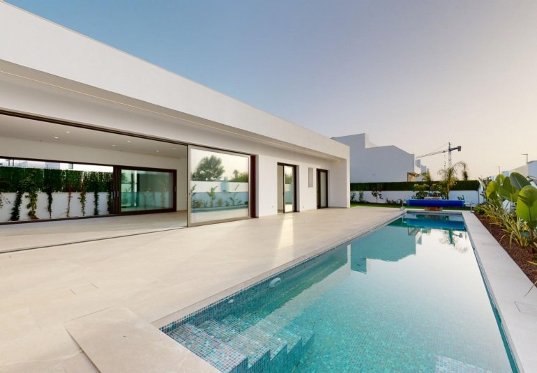 Obra nueva - Villa -
Los Alcázares - Serena Golf