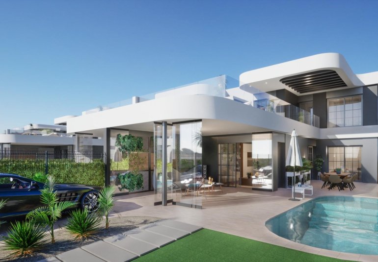 Obra nueva - Villa -
Los Alcázares - Serena Golf