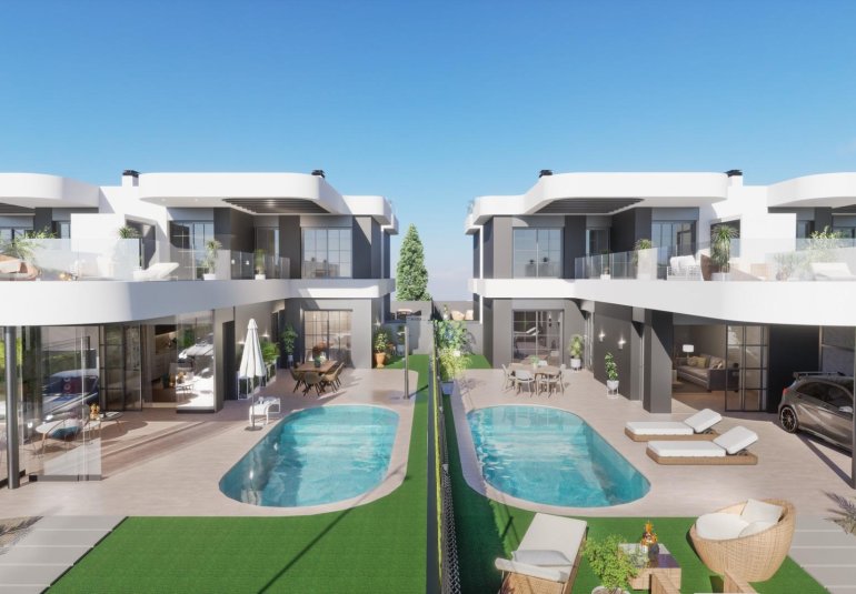 Obra nueva - Villa -
Los Alcázares - Serena Golf