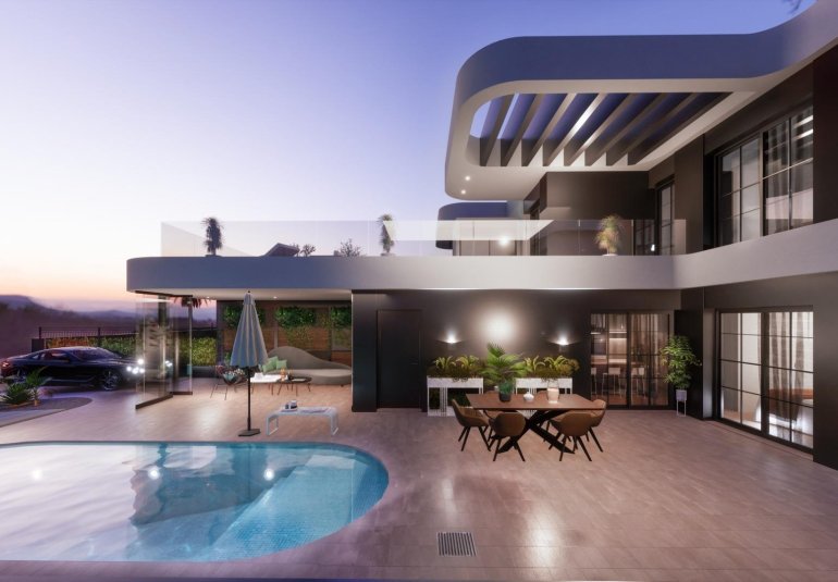 Obra nueva - Villa -
Los Alcázares - Serena Golf