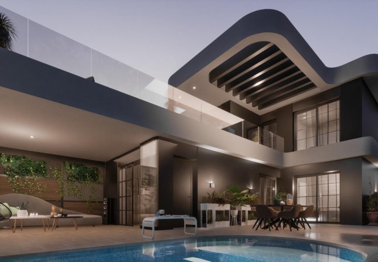 Obra nueva - Villa -
Los Alcázares - Serena Golf