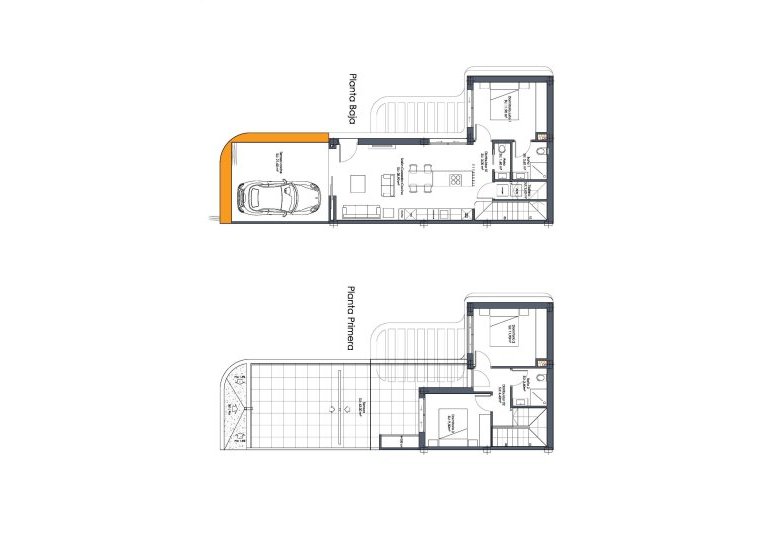Obra nueva - Villa -
Los Alcázares - Serena Golf