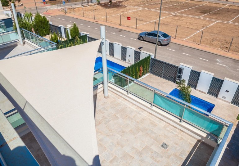 Obra nueva - Villa -
Los Alcázares - Torre del Rame