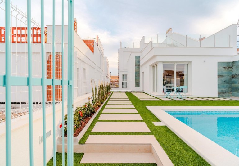 Obra nueva - Villa -
Los Alcázares - Torre del Rame