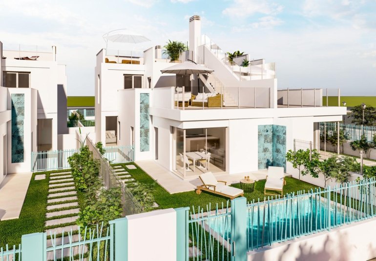 Obra nueva - Villa -
Los Alcázares - Torre del Rame