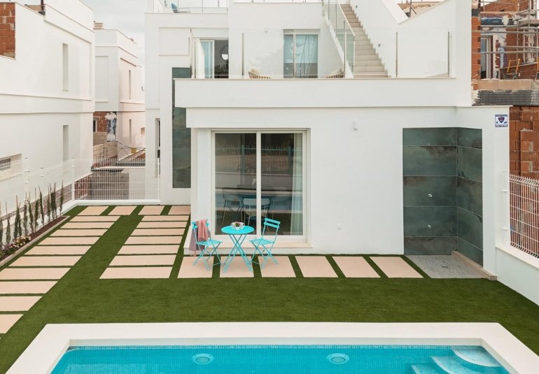 Obra nueva - Villa -
Los Alcázares - Torre del Rame