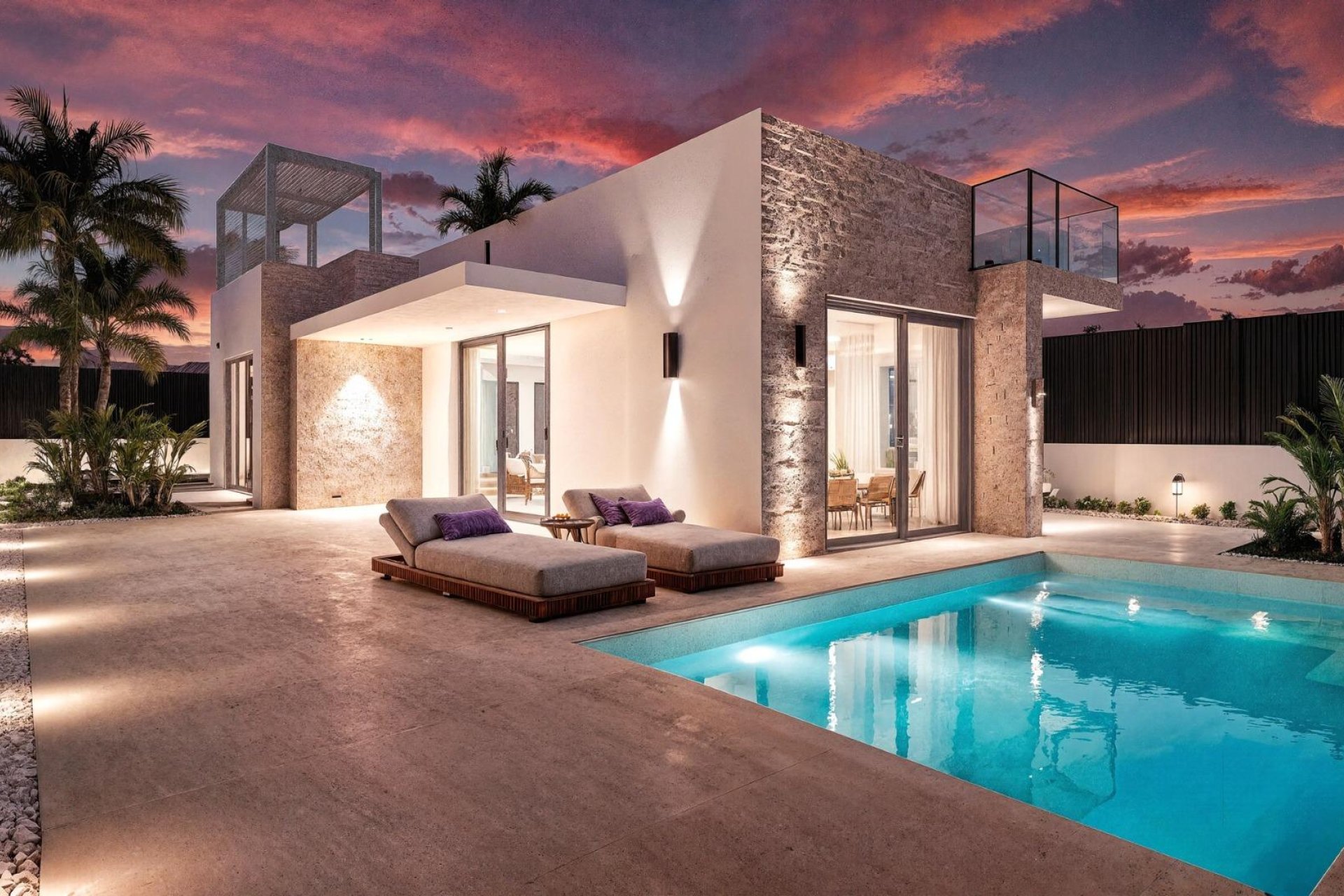 Obra nueva - Villa -
Los Alcázares - Torre del Rame