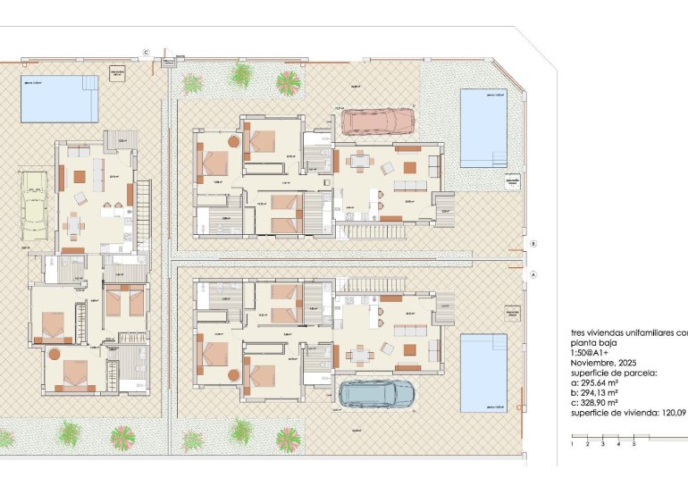 Obra nueva - Villa -
Los Alcázares - Torre del Rame