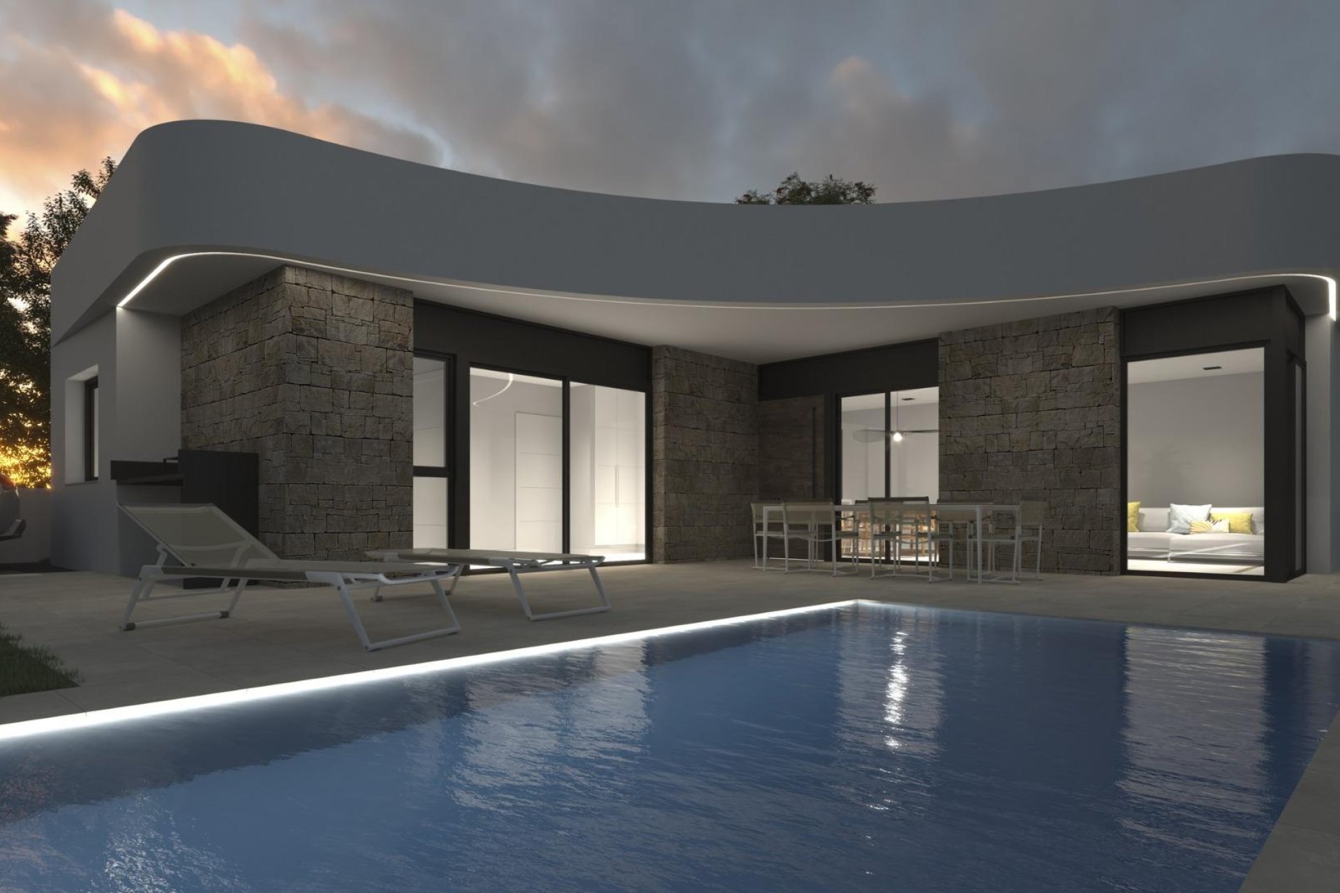 Obra nueva - Villa -
Los Montesinos - La herrada