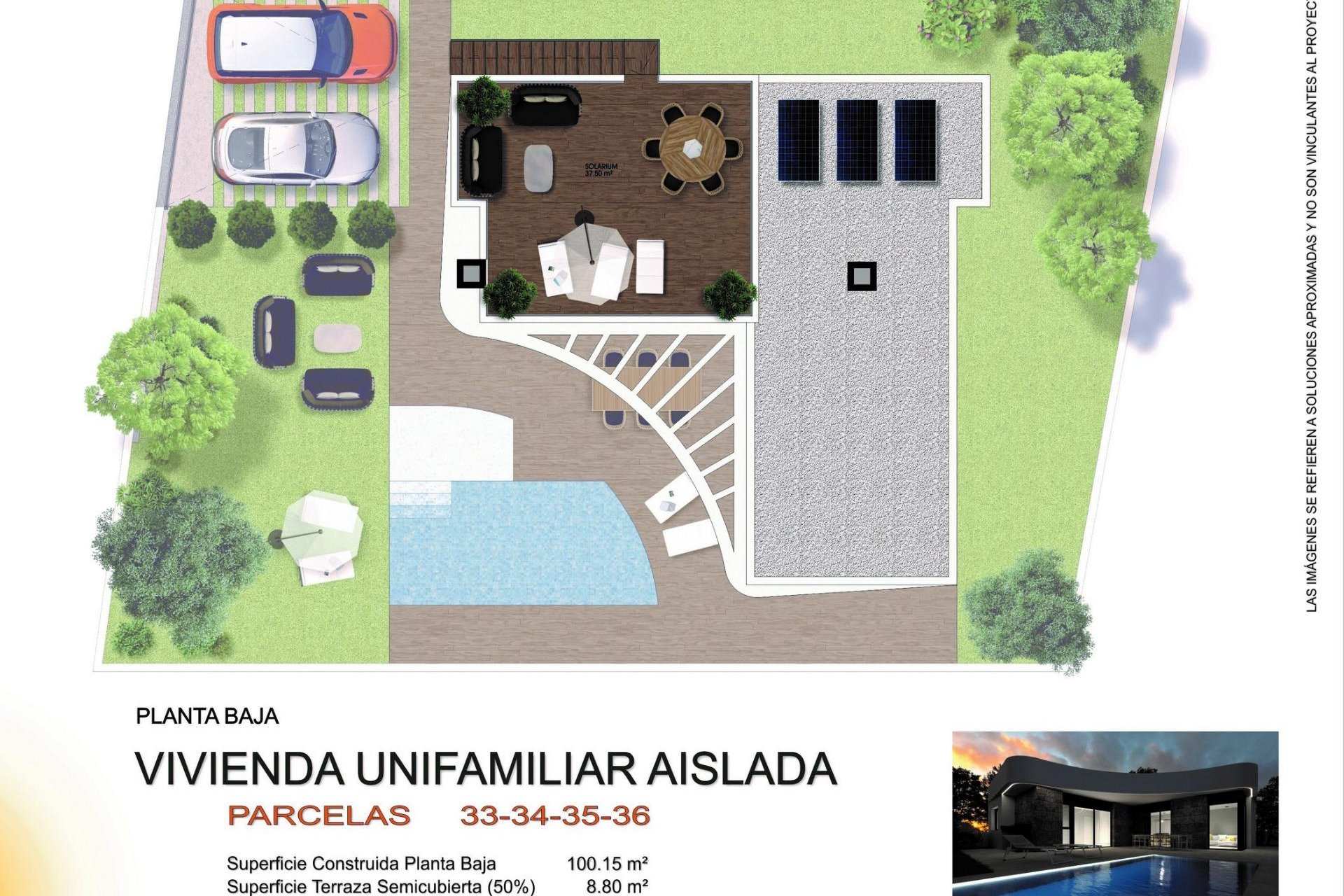 Obra nueva - Villa -
Los Montesinos - La herrada