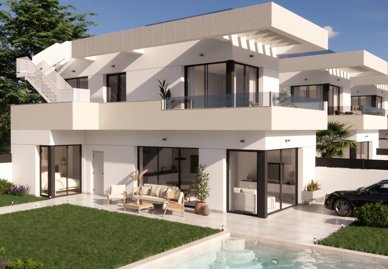 Obra nueva - Villa -
Los Montesinos - La herrada