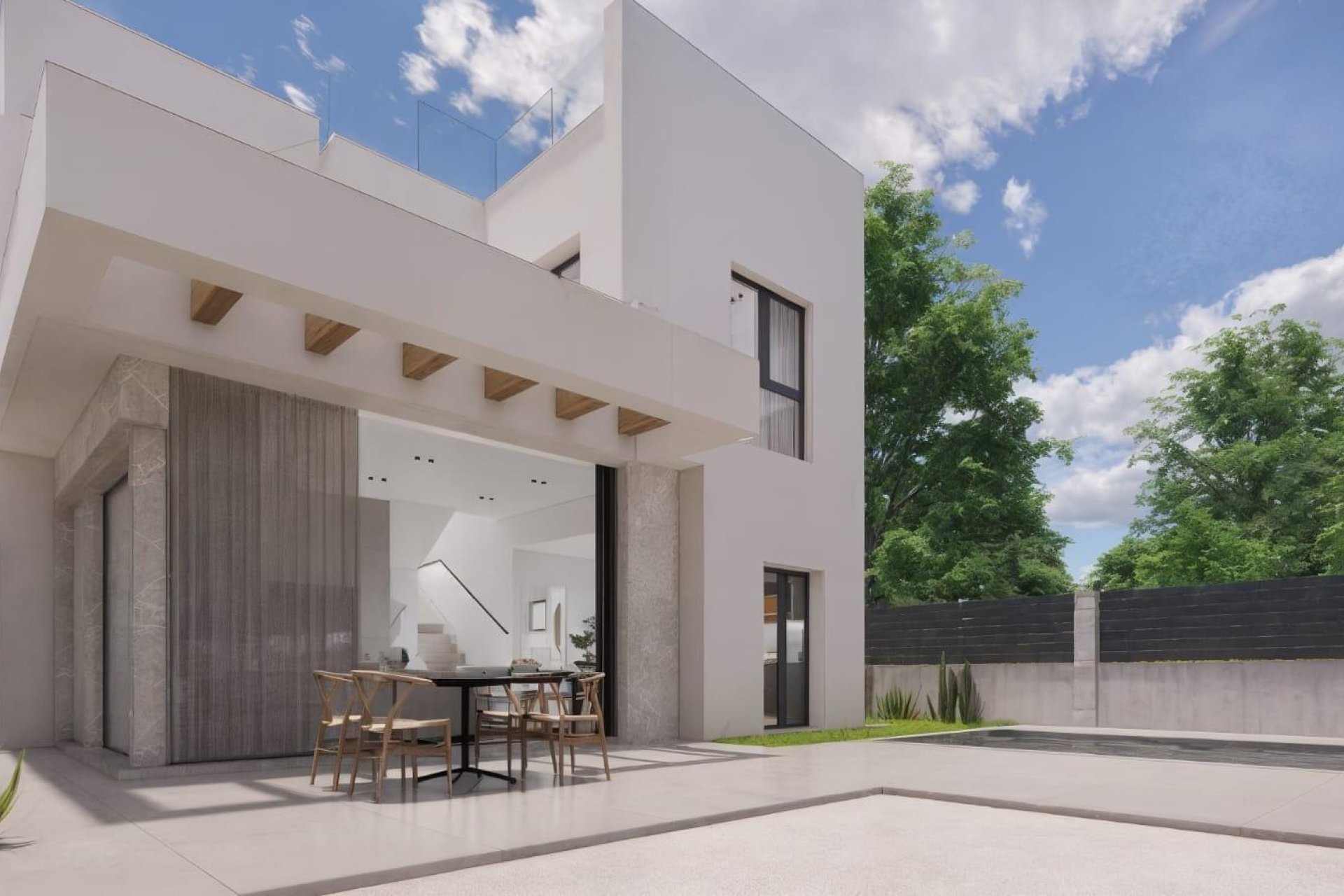 Obra nueva - Villa -
Los Montesinos - La herrada