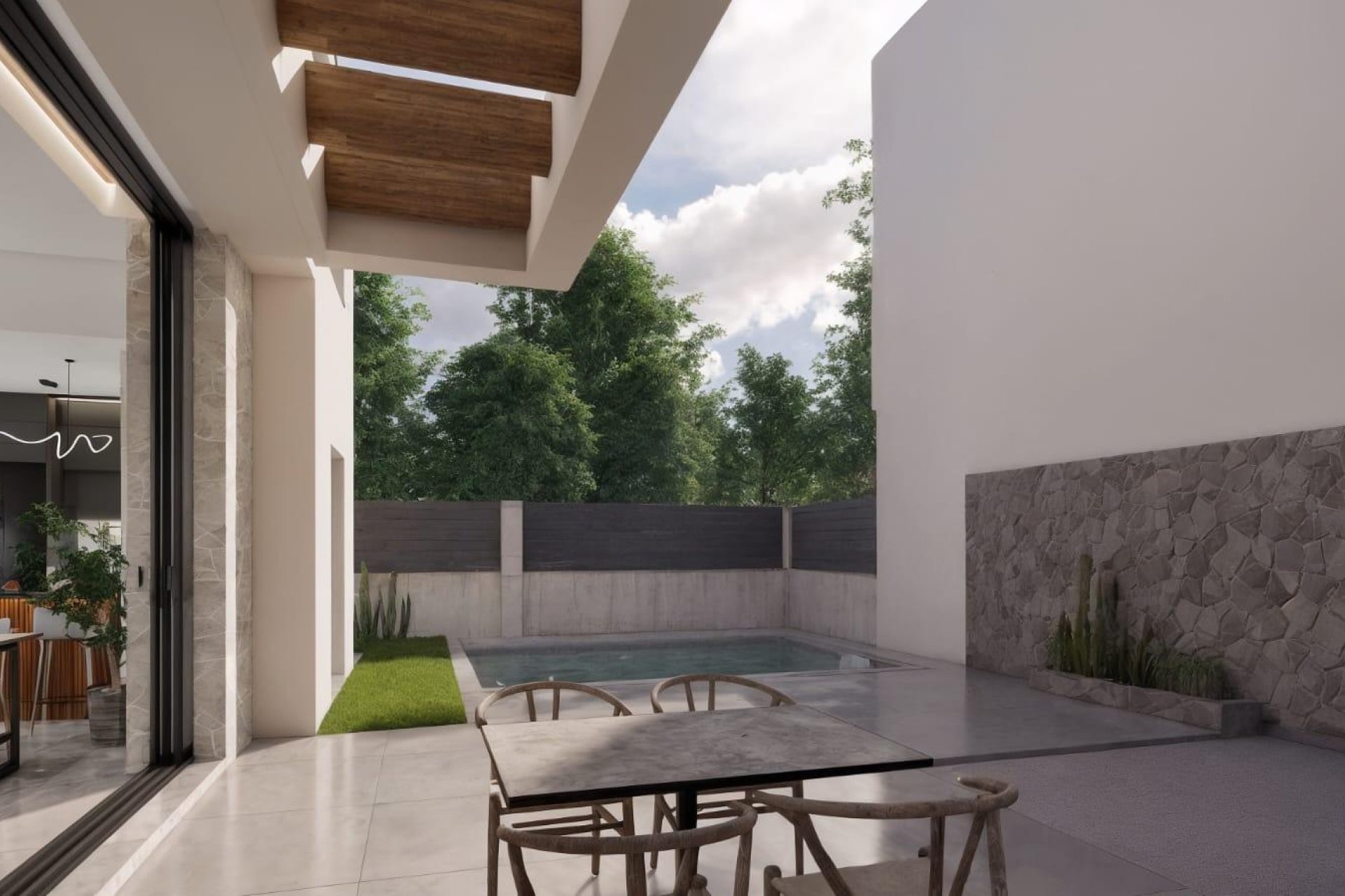 Obra nueva - Villa -
Los Montesinos - La herrada