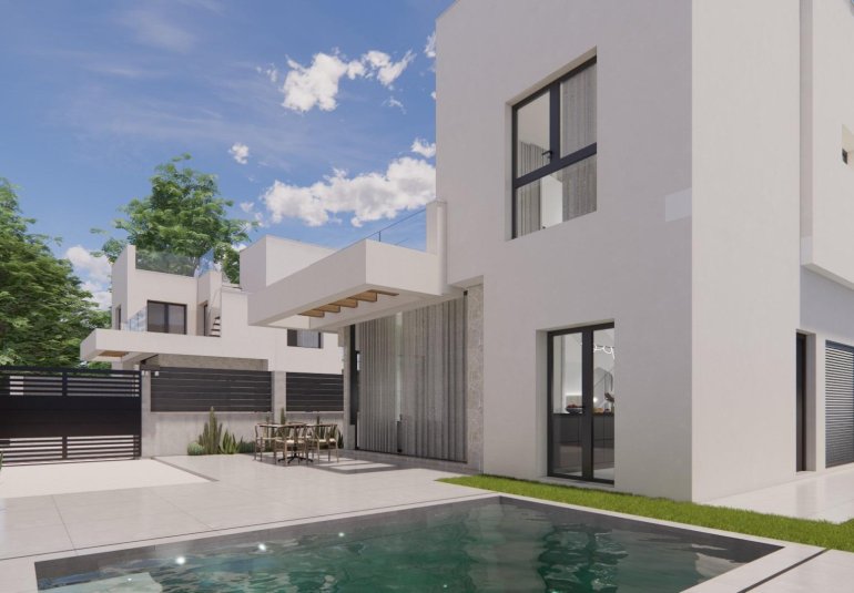 Obra nueva - Villa -
Los Montesinos - La herrada