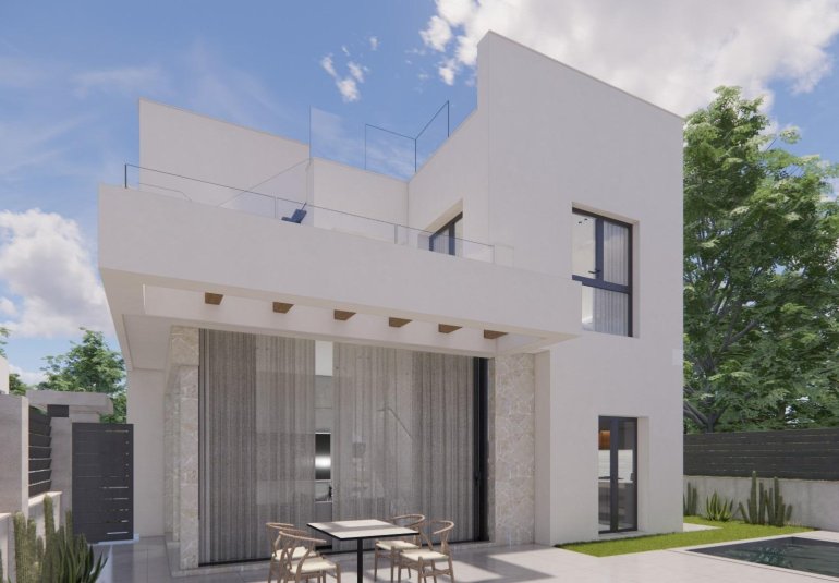 Obra nueva - Villa -
Los Montesinos - La herrada