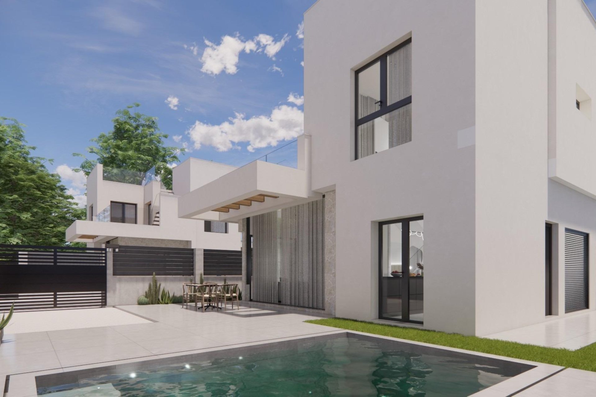 Obra nueva - Villa -
Los Montesinos - La herrada