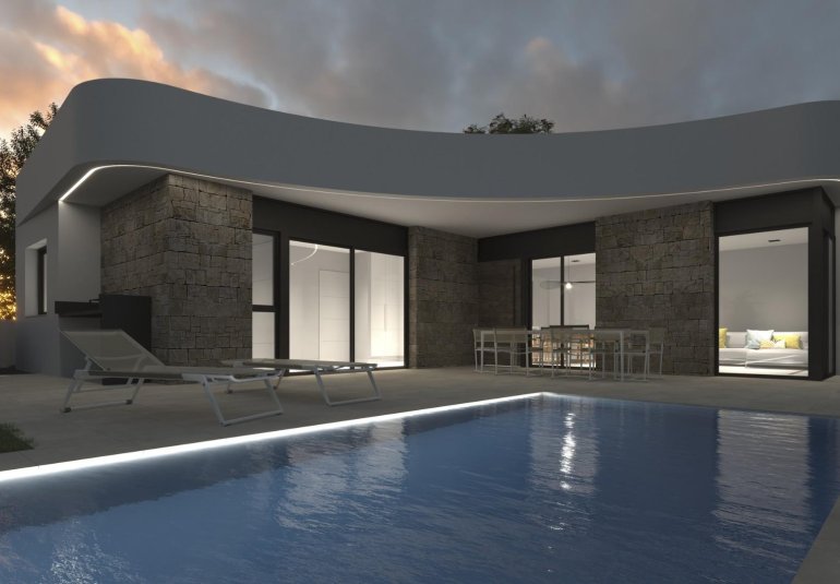 Obra nueva - Villa -
Los Montesinos - La herrada