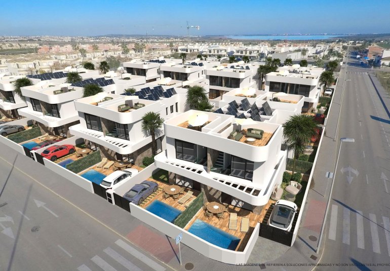 Obra nueva - Villa -
Los Montesinos - La herrada