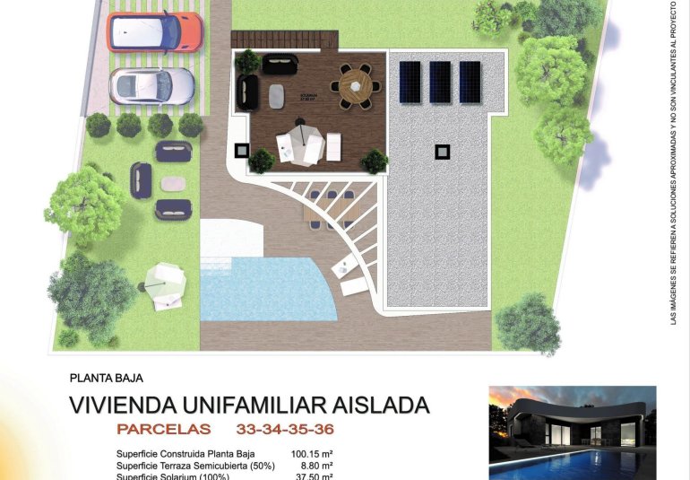 Obra nueva - Villa -
Los Montesinos - La herrada