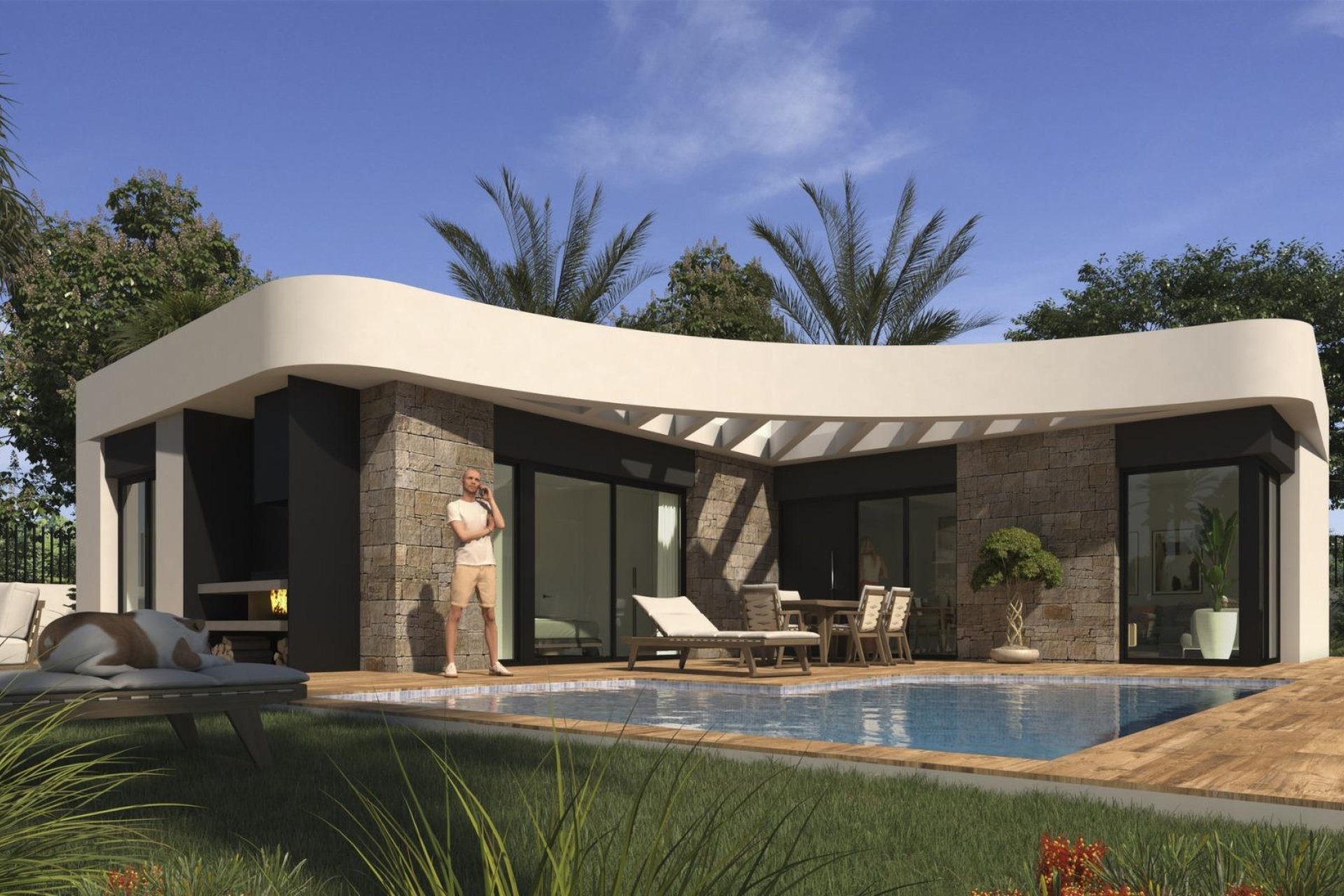 Obra nueva - Villa -
Los Montesinos - La herrada