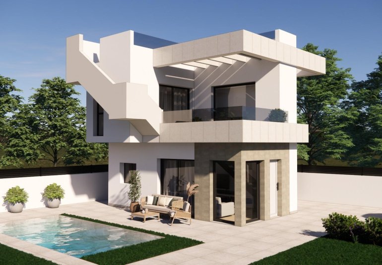 Obra nueva - Villa -
Los Montesinos - La herrada