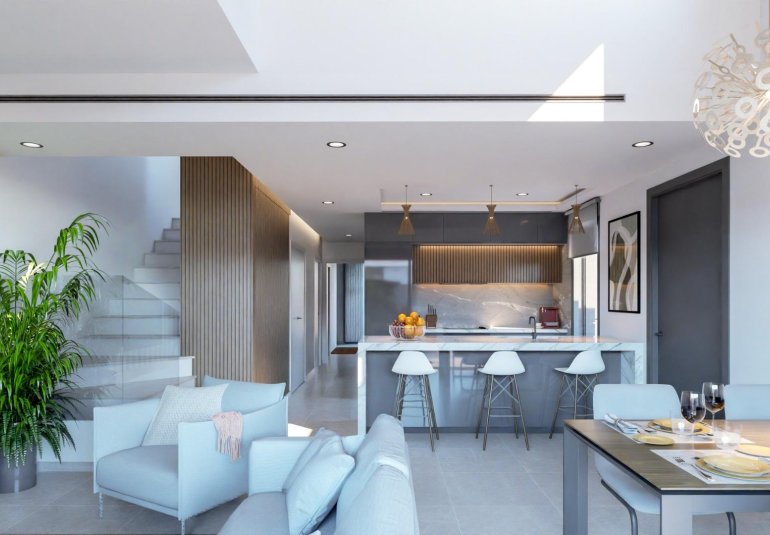 Obra nueva - Villa -
Los Nietos - Los Nietos playa