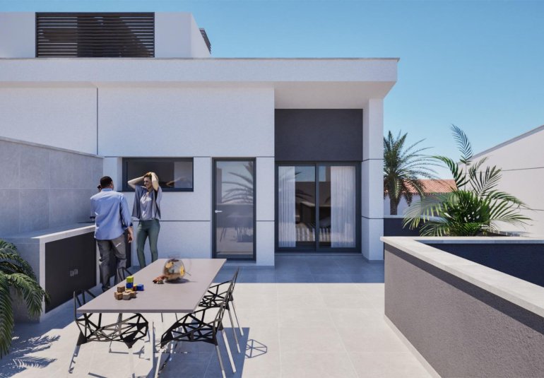 Obra nueva - Villa -
Los Nietos - Los Nietos playa