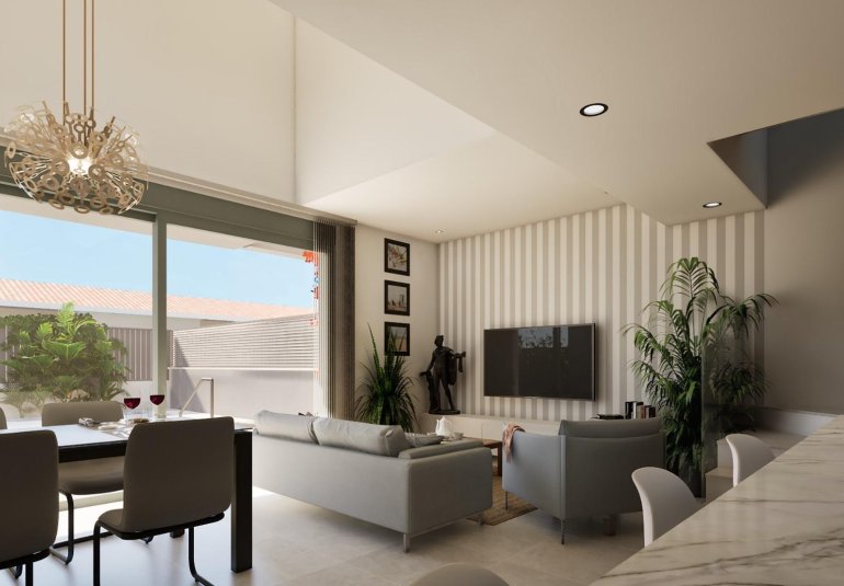 Obra nueva - Villa -
Los Nietos - Los Nietos playa