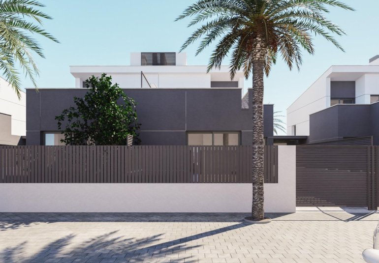 Obra nueva - Villa -
Los Nietos - Los Nietos playa