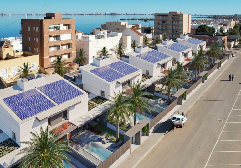 Obra nueva - Villa -
Los Nietos - Los Nietos playa