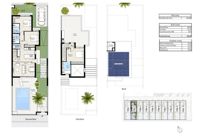 Obra nueva - Villa -
Los Nietos - Los Nietos playa
