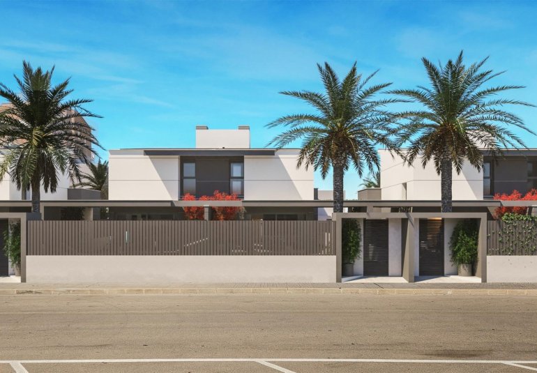 Obra nueva - Villa -
Los Nietos - Los Nietos playa