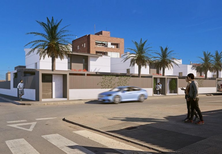 Obra nueva - Villa -
Los Nietos - Los Nietos playa