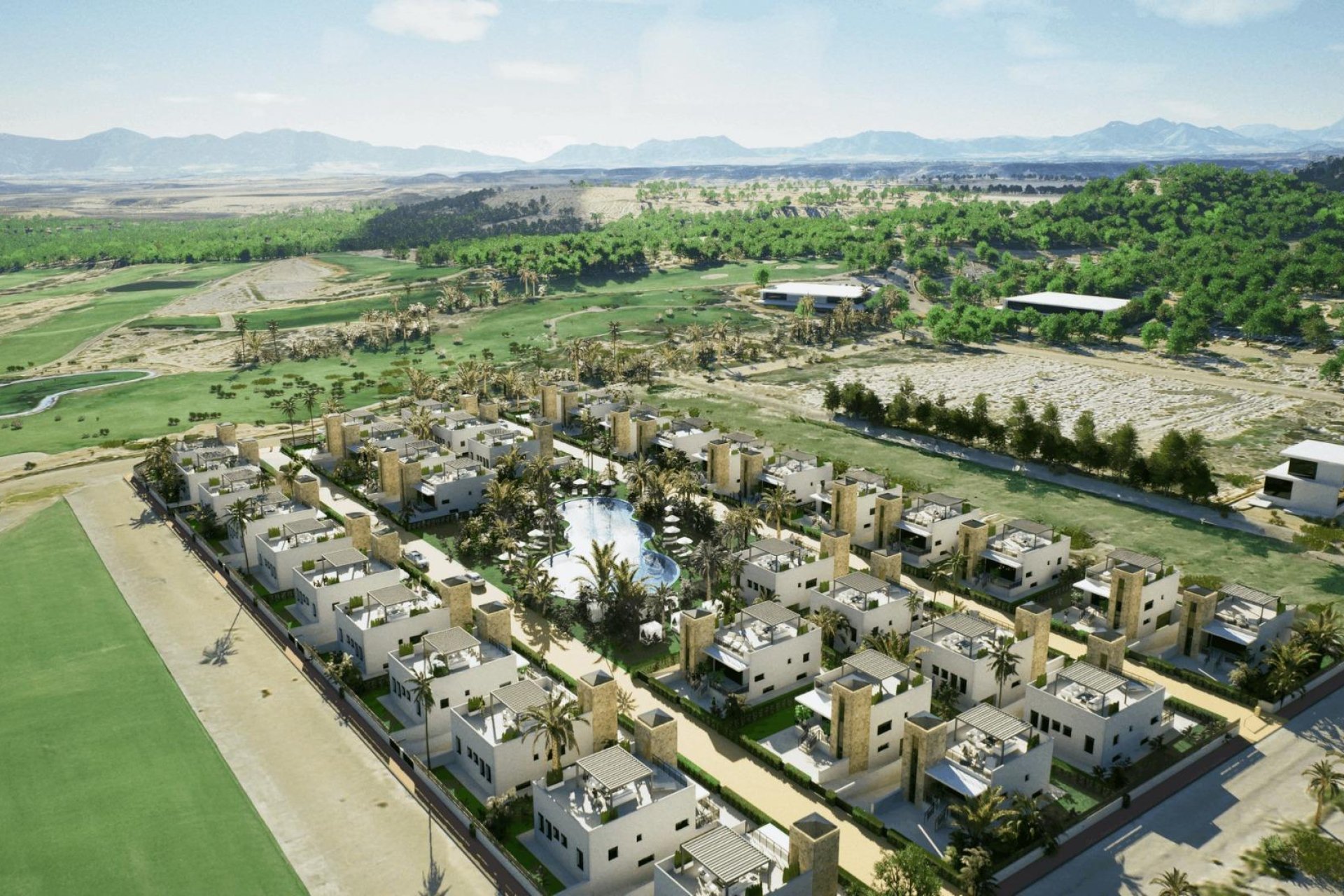 Obra nueva - Villa -
Mazarron - Camposol Golf