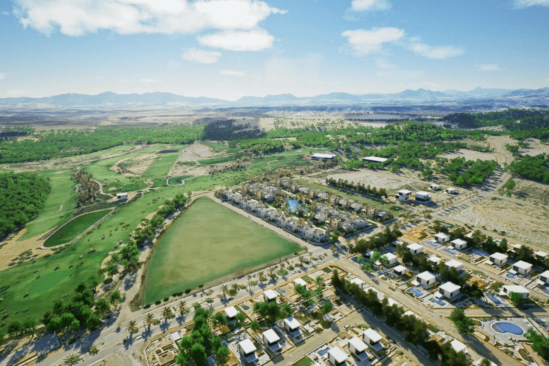 Obra nueva - Villa -
Mazarron - Camposol Golf