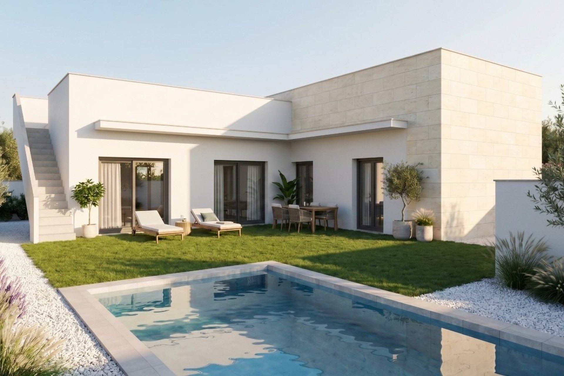 Obra nueva - Villa -
Mazarron - Country Club