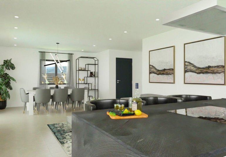 Obra nueva - Villa -
Monforte del Cid - La Capitana