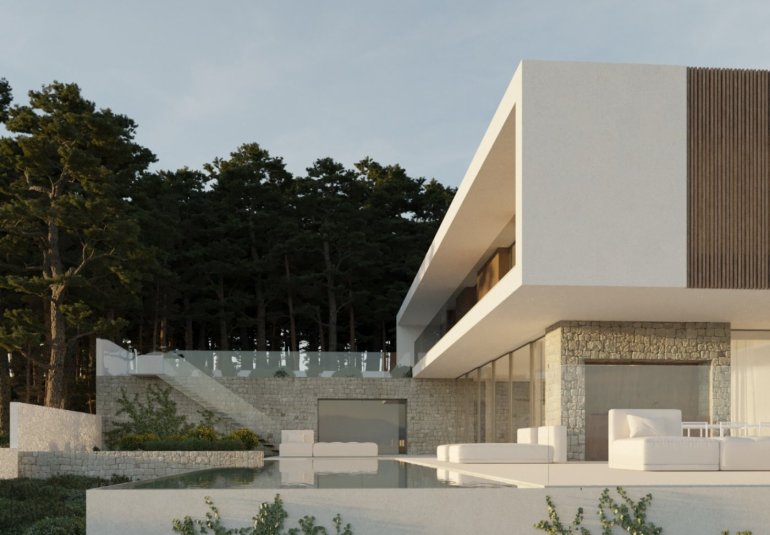 Obra nueva - Villa -
Moraira - La Sabatera