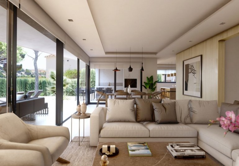 Obra nueva - Villa -
Moraira - La Sabatera