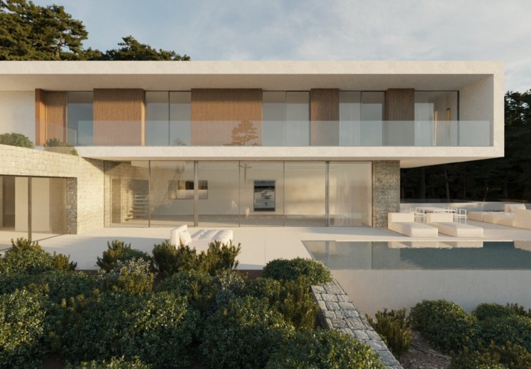 Obra nueva - Villa -
Moraira - La Sabatera