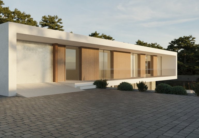 Obra nueva - Villa -
Moraira - La Sabatera