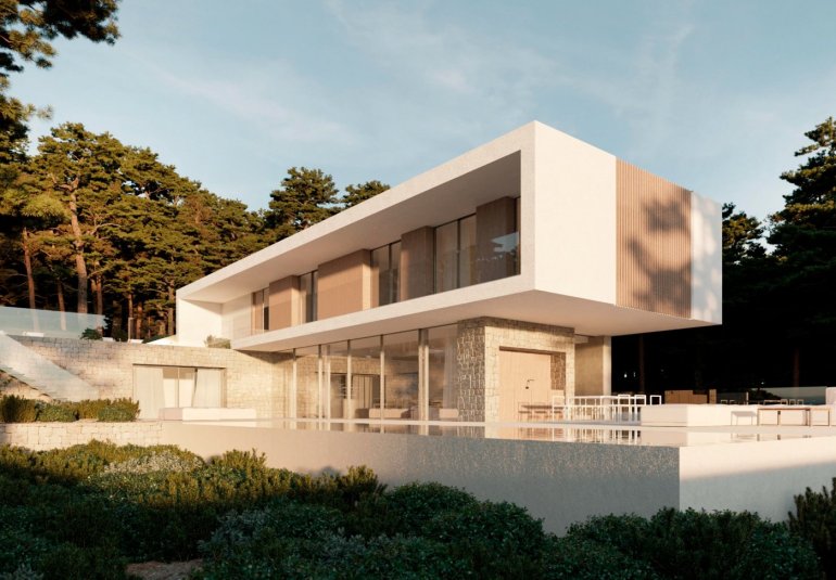 Obra nueva - Villa -
Moraira - La Sabatera