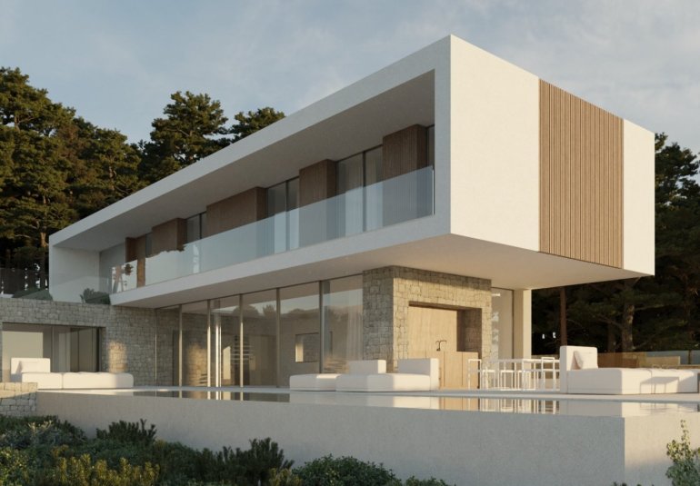 Obra nueva - Villa -
Moraira - La Sabatera